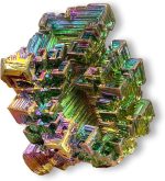 Natural Bismuth Ore, Rainbow Bismuth Metal Crystal, Crystal Gifts, Mineral Specimen, Home Decoration, Approx: 0.19-0.24Ib - Image 2