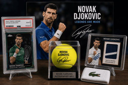 Novak Djokovic Tennis-Sammlerstücke