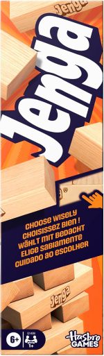 Official Hasbro Games Jenga Game | Digital Die for 6 More Ways to Play | Original Wood Block Game | Stacking Tower | Ages 6+ | 1+ Players | Party Games - Image 2