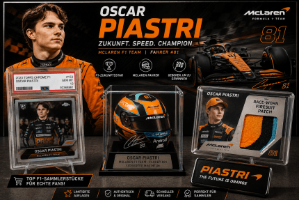 Oscar Piastri Formel-1-Sammlerstücke