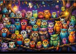 Owl Family Puzzles for Adults 1000 Pieces, Puzzles with Letters on Back, Impossible Hard Difficult Challenging, Precise Interlocking Pieces, Home Wall Decoration & Ideal Gift - Image 2