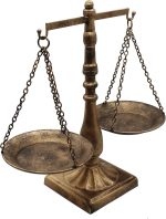 Owlgift Vintage Style Metal Libra Jewelry Display Tray Cosmetic Organizer Storage, Bronze - Image 2