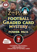PSA Football Graded Card Mystery Pack | PSA Graded Football Card + 1 Sealed Pack of Cards | Grade 8+ Guaranteed | Contains One Graded Vintage, Rookie, Legend or Current Star | by Zoo Packs - Image 2