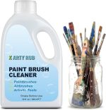 Paint Brush Cleaner 32 fl oz, for Water-Based Acrylic Paints | Gentle Cleaning Solution for Paintbrushes, Airbrushes & Art Tools, Acrylic Paint Cleaner & Airbrush Cleaner - Image 2