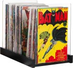 Patented Comic Book Storage Holder – Wooden & Acrylic Display Box/Case for Collectors – Organizer for Comics, Magazines & Books – Holds 150 Issues, 14.5x8 in (Black) - Image 2