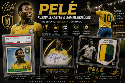 Pelé Fußballkarten & Sammlerstücke