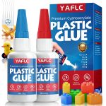 Plastic Glue, Super Glue for Plastic Models 40g | Adhesives Kit for Models Bonding, Repair, Acrylic, PLA, Toys, Car, Acrylic, ABS, PVC, Tube, DIY Kits, Vinyl - Image 2