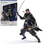 PlayStation Ghost of Tsushima Jin Sakai 6" Deluxe Figure | Premium Action Figure, 32 Points of Articulation, Katana & Sheath, Detailed Finishes, Display Gifts for Collectors Ages 17+ - Image 2