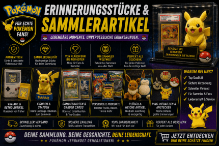 Pokémon Erinnerungsstücke & Sammlerartikel