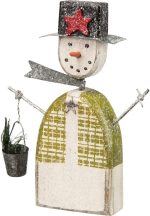 Primitives by Kathy Snowman Sitter, Green Vest - Image 2
