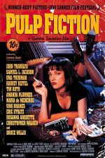 Pulp Fiction - Movie Poster (Regular Style - Uma Thurman On Bed) (Size: 24" x 36") - Image 2