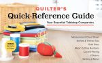 Quilter's Quick-Reference Guide: Your Essential Tabletop Companion; Measurement Cheat Sheet, Needle & Thread Tips, Quilt Sizes, Magic Cutting Numbers, Curved Piecing, Y-Seams, Binding & More! - Image 2