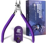 RUITOOL Model Nippers for Beginners, 4.7" Single Blade Nipper for Gunpla | Ultra-Thin CRV Single-Edge Gundam Model Tools, Precise Sprue Cutter, Non-Slip Grip, for Plastic Model Kits Repair and Fix - Image 2