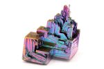 Rainbow Bismuth Crystal Stone Medium Specimen for Collecting Decoration Wire Wrapping Wicca Reiki Energy Healing 99.99% USA Pure Mineral Element by Awesome Industries (Medium 1-1.5") - Image 2