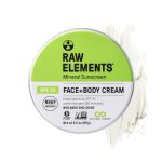 Raw Elements Face and Body Mineral Sunscreen SPF 30 Tin, 3 oz (1-Pack) | Organic sunblock for daily protection with a reef-safe, water-resistant, cruelty-free, plastic-free formula. - Image 2