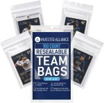 Resealable Set Team Bags for Trading Cards | Ultra, TCG, Baseball, Sports Card Team Bags Sleeves. Fits Top loaders, Magnetic & Semi Rigid Holders. High Clarity Sleeves. - Image 2