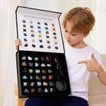 Rock Collection for Kids - 30Pcs Rocks, Gemstones & Crystals Kit | with learning Guide, Mineral Education Set, Geology Science STEM Toys, Earth Science Activity, Gifts for Boys & Girls - Image 2