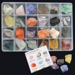 Rock & Mineral Collection Kit for Adults and Kids Natural Rocks for Tumbling Polishing Gemstone Raw Crystals Rough Stones for Wicca & Reiki (24Pcs) - Image 2