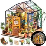 Rolife DIY Miniature Greenhouse Kits for Adults - Cathy's Flower House | Beginner-Friendly Diorama Kits Mayberry Street Tiny House For Adults, Birthday/Christmas Decor Crafts Gifts For Plant Lovers - Image 2