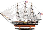 SAILINGSTORY Wooden Model Ship USS Constitution 1/95 Scale Replica | Handcraft Authentic Details, Nautical Decor, Sailboat Decor - Image 2