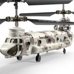 SYMA S52H Military Transport RC Helicopter for Kids, Altitude Hold | One-key takeoff/Landing, LED Lights, Low-battery Alerts for Beginner Indoor Flying, Transport Missions and Landing Practice - Image 2