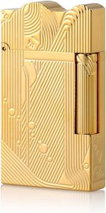 Sanji One Piece Brass Lighter with Iconic “Ping” Sound | Luxury Anime Gift for Men, Adjustable Soft Flame, Refillable Butane, Sleeping Mermaid Collectible - Image 2