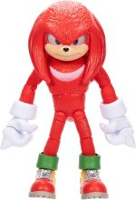 Sonic 3 Movie Action Figures 5-Inch Knuckles Collector Toy Figure, Highly Articulated for Boys Girls - Officially Licensed Sonic The Hedgehog 3 Movie Product - Image 2