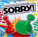 Sorry! Board Game for Kids Ages 6 and Up; Classic Hasbro Board Game; Each Player Gets 4 Pawns; Family Game - Image 2