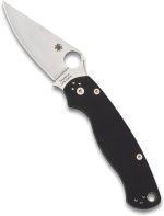 Spyderco Para Military 2 Folding Pocket Knife, PlainEdge | 8.26" Overall Length, 3.45" CPM S45VN Steel Blade, G-10 Handle, Compression, Full-Flat Grind - Image 2