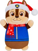 Squishmallows Original Paw Patrol 10in Holiday Chase HugMees – Ultrasoft Official Jazwares Plush (Medium-Sized) - Image 2