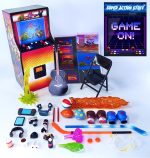 Super Action Stuff Game ON Arcade 1/12 Scale Six Inch Action Figure Accessories Set with LED Light (Cats with Knives 2 w/Light) - Image 2