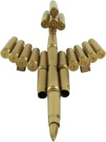 TG,LLC Gun Bullet Shell Casings Shaped Rare Model Air Force Jet Airplane Military Gift - Image 2