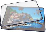Tektalk Jigsaw Puzzle Board Portable Puzzle Mat with Dustproof Cover for Puzzle Storage Saver, Non-Slip Surface, Up to 1000 Pieces (Gray) - Image 2