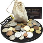 Three-Century-Old Pound Coins from 5 Continents, Original and Authentic World Collection, Expertly Inspected - Image 2