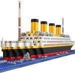 Titanic Ship Model Building Block Set, 3D Puzzle Sets DIY Educational Toys, Bricks Toy, with 1860Pcs Micro Mini Blocks, Ideal Gift for Kids and Adults - Image 2