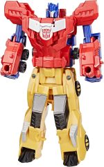 Transformers Crash & Combine Heroes, 3.75-Inch Converting Bumblebee and Optimus Prime Action Figures, Robot Toys for Kids 6 and Up (Amazon Exclusive) - Image 2
