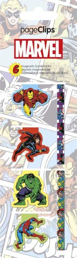 Trends International Marvel Comics Magnetic Page Clips (6-Pack) Stationery, Multicolor, 2.95 x 8.66 x 0.6 - Image 2