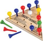 U.S. Toy Tricky Triangle Game - Travel Games, Assorted, MU845 - Image 2