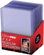 Ultra Pro 25 3 X 4 Top Loader Card Holder for Baseball, Football, Basketball, Hockey, Golf, Single Sports Cards Top Loads - Image 2