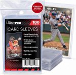 Ultra Pro Soft Card Sleeves 2-5/8" X 3-5/8", Ultra Clear (100Count) - Image 2