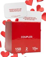 WE'RE NOT REALLY STRANGERS Couples Edition, Conversation Card Game | 150 Conversation Cards for Couples, Couples Card Game for Memorable Date Nights & Game Nights, Ages 15+, 2 Players - Image 2