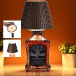 WILIT Wireless Bottle Lamp Shades, Wine Bottle Lights for Liquor Bottles | Cordless Battery Operated Lamp for Living Room, Home Bar Decor, Gifts for Mom Women Men - Image 2