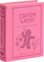 WS Game Company Candy Land Vintage Bookshelf Edition Board Game for Kids | Classic Family Board Game, Linen-Wrapped Book Box, Retro Design, Integrated Storage, 2-4 Players, Adults and Kids 3 and Up - Image 2