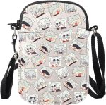 WUSUANED JJK Anime Crossbody Bag Anime Inspired Gift Manga Character Lover Shoulder Bag - Image 2
