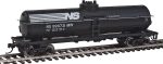 Walthers Trainline Tank Car-Ready to Run-Norfolk Southern (Black, White) 931-1447 HO Scale Model Railroad - Freight Model - Image 2
