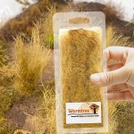 Warmtree Static Grass Tufts, Diorama Supplies for Train Scenery & Models | Artificial Grass for Diorama Materials Train Landscape Railroad Scenery Sand Military Layout Model - Image 2