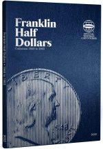 Whitman US Benjamin Franklin Half Dollar Coin Folder 1948 - 1963 #9032 - Image 2
