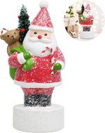 WinSence 2025 Christmas Decorations Santa Claus Figurines 6.3'' Standing Collectibles Statue for Office Desktop Tabletop Home Decor - Image 2