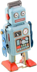 Wind Up Vintage Robot Retro Classic Clockwork Spring for Collection, Xmas, Gift, Party, Birthday, Festival, Surprise, Memories - Image 2