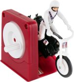 World's Smallest Evel Knievel Miniature Classic Wind Up Toy | Features Rider, Stunt Cycle, and Energizer Launcher | Action Figure | for Ages 8 and up - Image 2